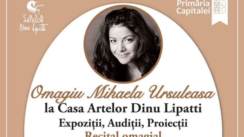 Omagiu Mihaela Ursuleasa la Casa Artelor Dinu Lipatti!