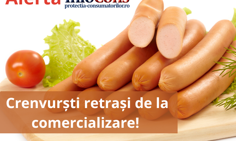 Crenvurştii Wudy au fost retraşi de la comercializare, ca urmare a detectării Listeria