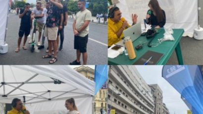 FOTO: București FM s-a auzit de pe Calea Victoriei!