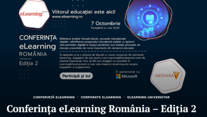 Peste 3100 de participanți înscriși la Conferința eLearning România Ediția 2