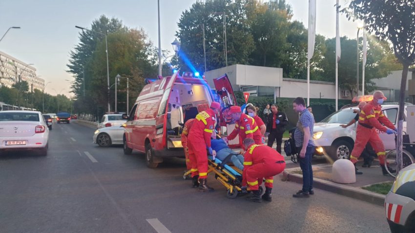 Coliziune între două tramvaie, în Soseaua Giurgiului, statia Cimitirul Evreiesc