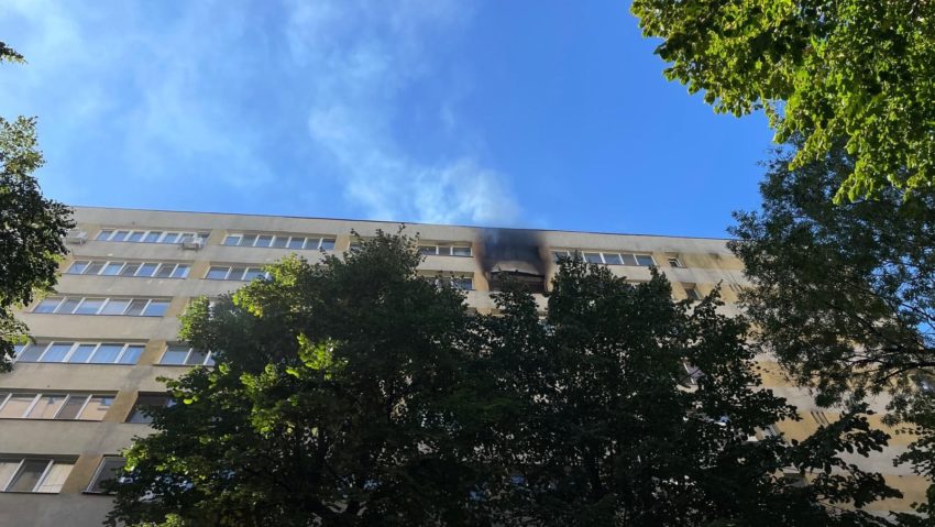 Incendiu la un apartament din sectorul 2 al Capitalei