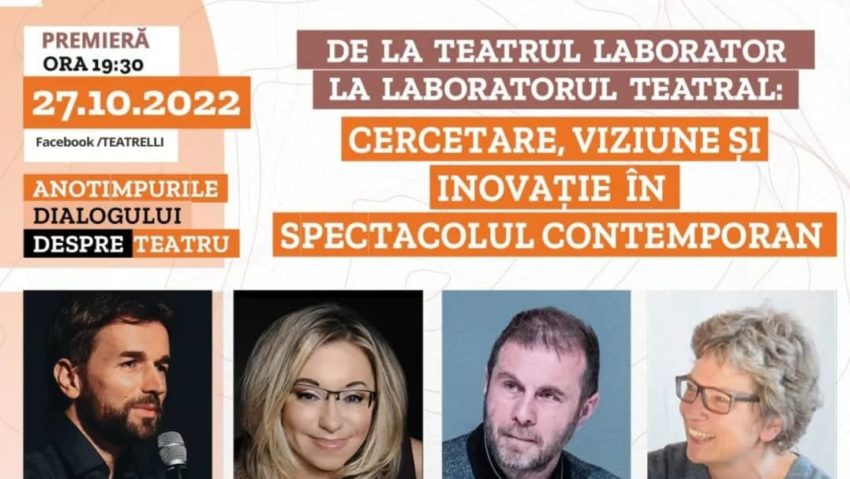 ”Anotimpurilor dialogului despre teatru cu Octavian Saiu”, de la Teatrelli, o nouă ediție online, în această seară