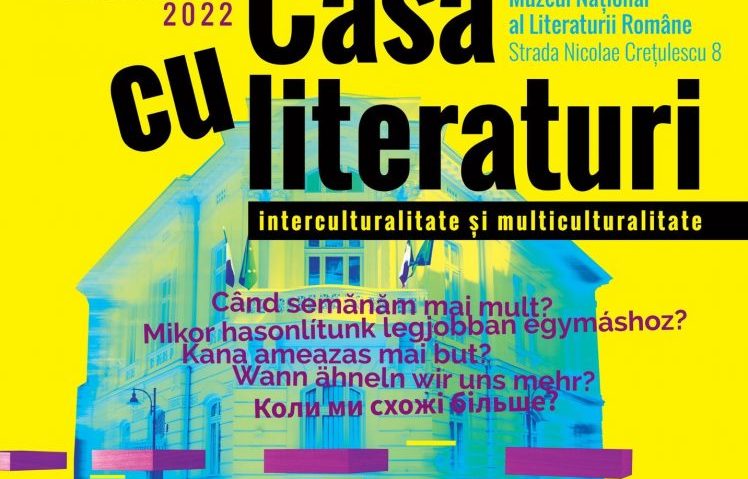 MNLR lansează proiectul „Casa cu literaturi – interculturalitate şi multiculturalitate”