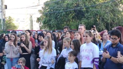 VIDEO: Miting „Împreună pentru siguranţa femeilor!”, organizat în București!