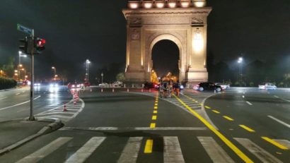 Repetiţii pentru Parada Militară Naţională, în Capitală