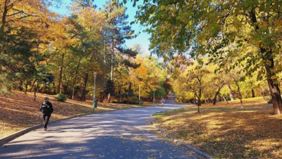 Vreme frumoasă și caldă în București