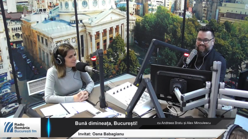 VIDEO – Oana Babagianu, scriitoare: ”Eu m-am îndrăgostit de cărți datorită bunicii mele”