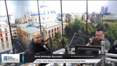 VIDEO: Tudor Dăescu – „Am inventat un eveniment – „Bucharest Gaming Week”!