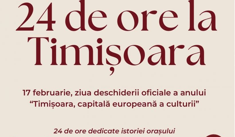 Premieră: „24 de ore la Timișoara”, un program special dedicat de Radio România Cultural Capitalei Europene a Culturii!