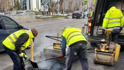 A început campania de plombare a gropilor din carosabil, în Sectorul 6