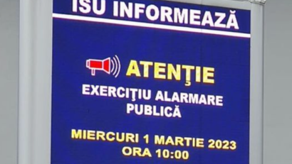 Astazi suna alarma