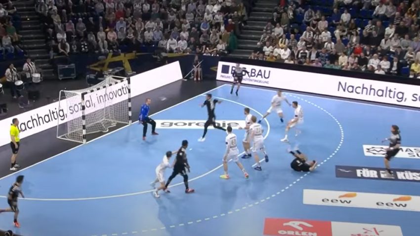 FOTO & VIDEO: Victorie superbă pentru Dinamo în deplasare în Liga Campionilor la handbal masculin!