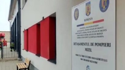 A fost inaugurat primul sediu al unui Detaşament de Pompieri, realizat cu finanţare de la Banca Mondială