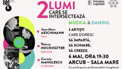 „Două lumi care se intersectează” – un spectacol de improvizaţie ce explorează relaţia dintre muzică şi dans