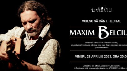 Recital Maxim Belciug la Unteatru!