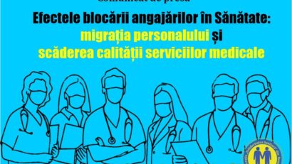 Efectele blocării angajărilor în Sănătate: migrația personalului și scăderea calității serviciilor medicale