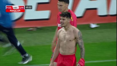 VIDEO: FCSB învinge CFR Cluj și luptă cu titlul pe masă etapa viitoare cu Farul!