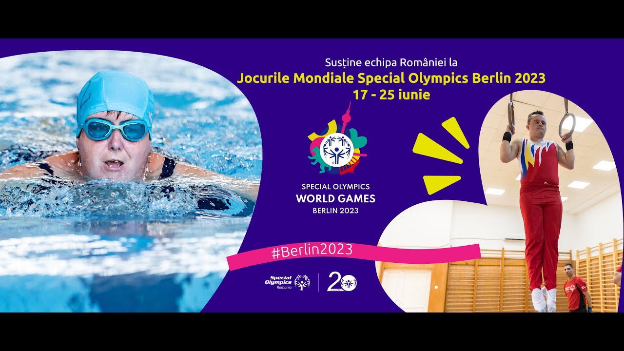 VIDEO: 31 de sportivi români participă la Jocurile Mondiale de Vară Special Olympics, Berlin 2023