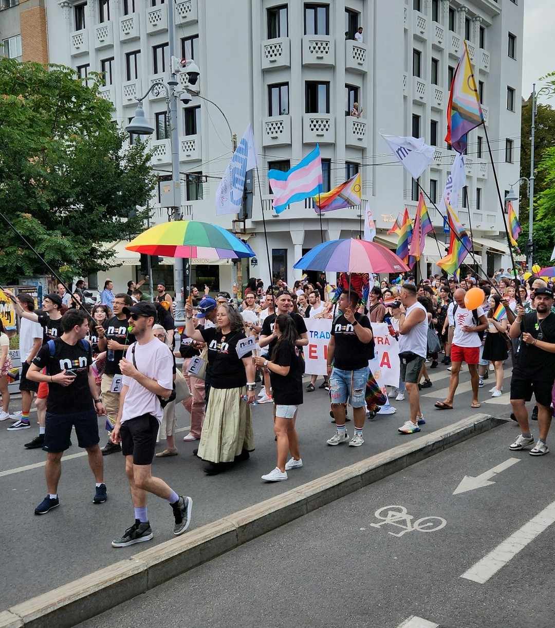 A început Bucharest Pride 2023, pe Calea Victoriei