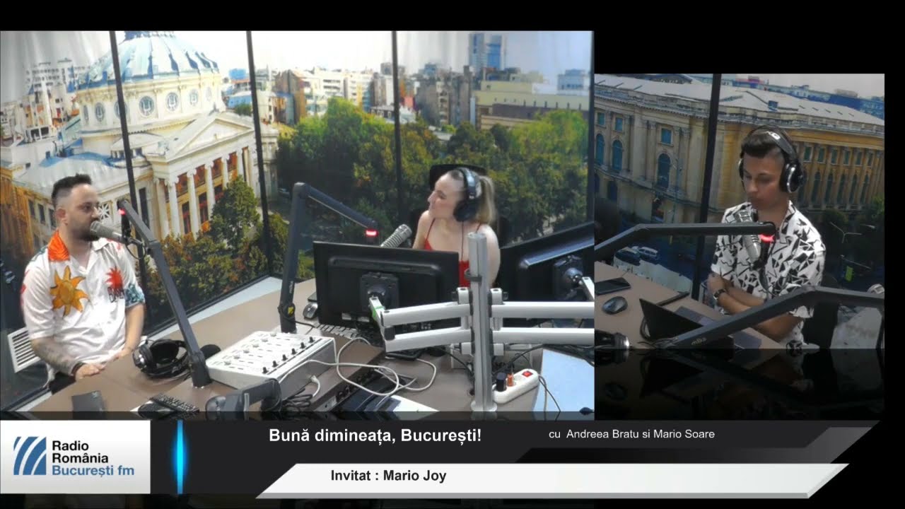 VIDEO: „Mă enervează răsăritul”, spune Mario Joy, în matinalul București FM