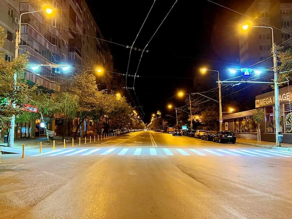 Lucrări pentru amenajarea a 73 de treceri de pietoni suprailuminate, în Sectorul 6