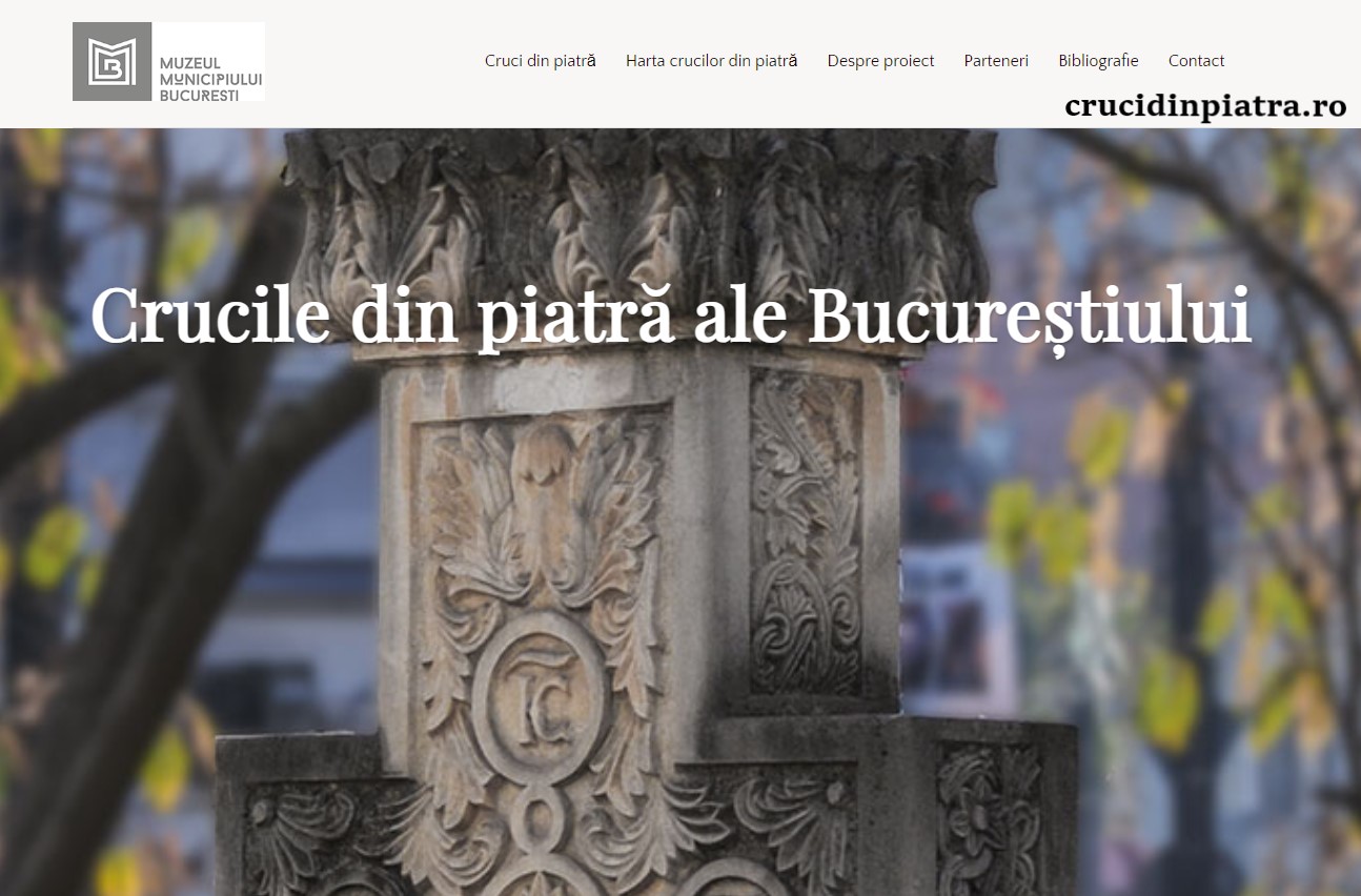 Expoziție inedita: Puteți descoperi istoria crucilor din piatră din București online!