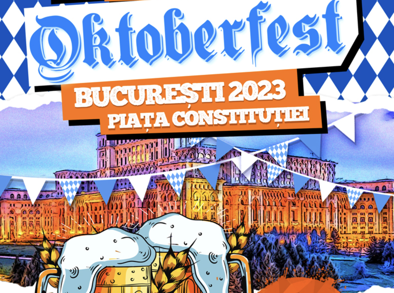 Oktoberfest, între 19 octombrie și 5 noiembrie, în Piaţa Constituţiei