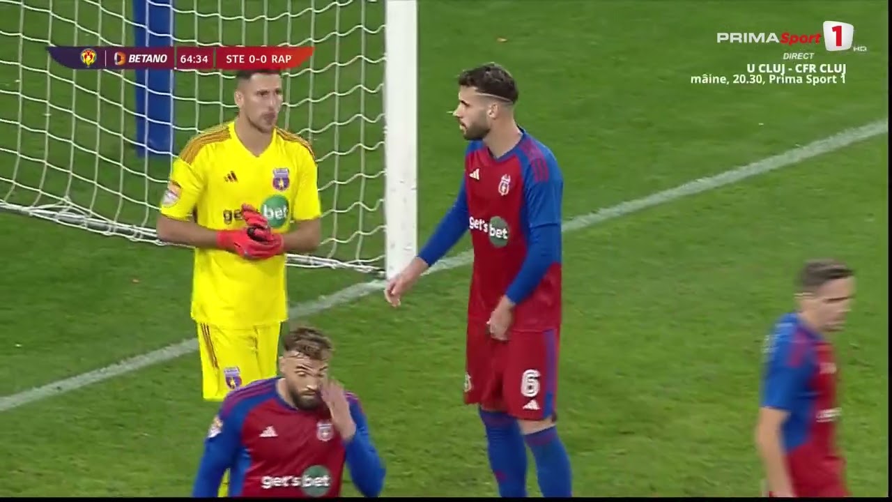 VIDEO: Steaua Armatei ține în șah Rapidul în Cupa României