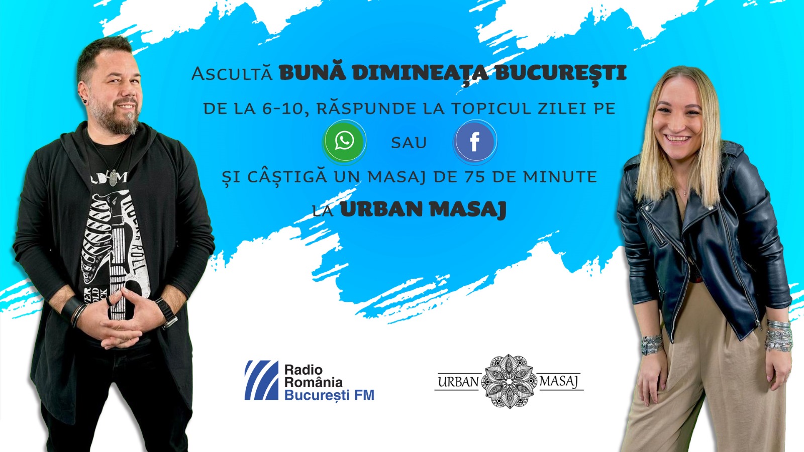 CONCURS: București FM și URBAN MASAJ te ajută să scapi de stress!