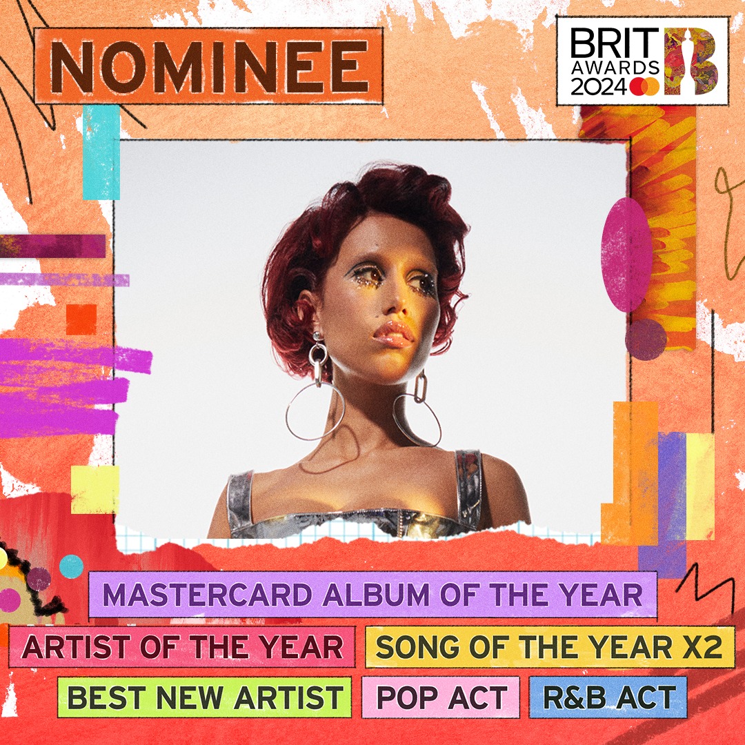 Cântăreaţa Raye a primit şapte nominalizări la BRIT Awards 2024