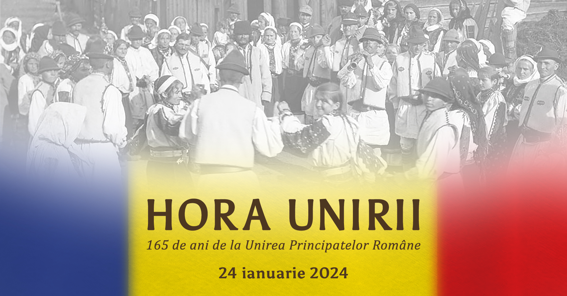 Hora Unirii la Muzeul Național al Satului „Dimitrie Gusti”