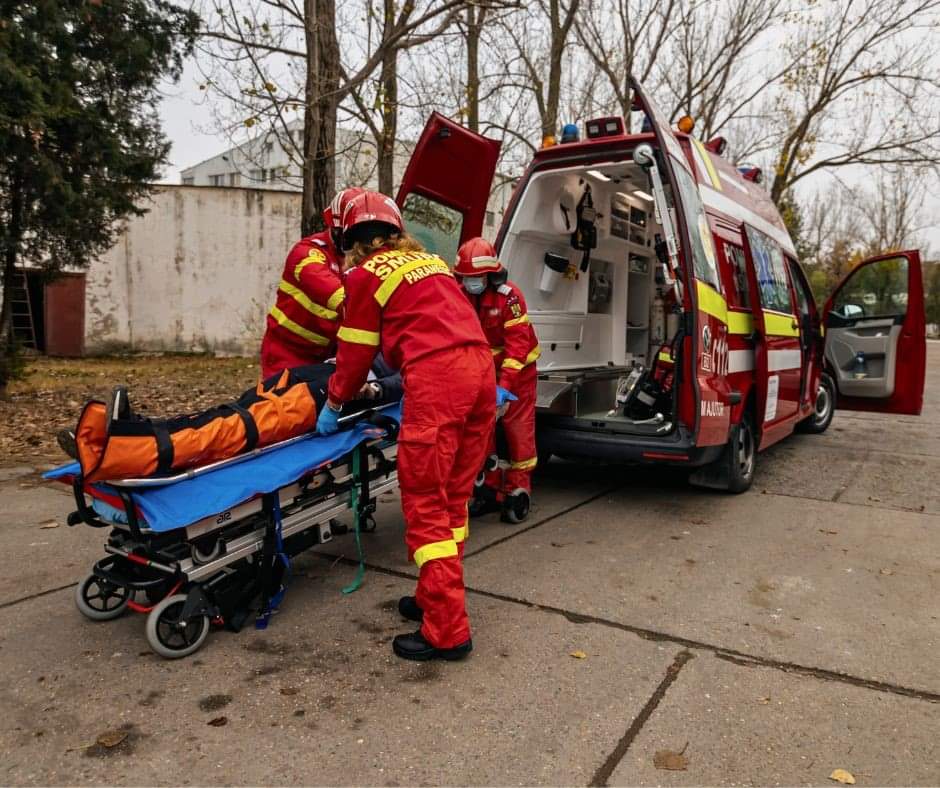 IGSU: 1.375 de persoane au fost asistate medical de către echipajele SMURD în ultimele 24 de ore