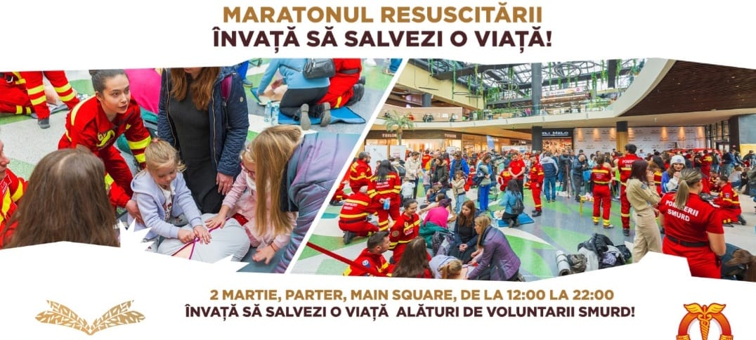 Bucureștenii sunt așteptați la Maratonul Resuscitării, în Săptămâna Protecției Civile 2024