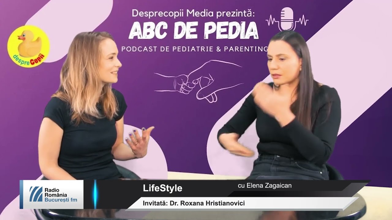 VIDEO: ABC DE PEDIA, un nou podcast de pediatrie pentru părinți