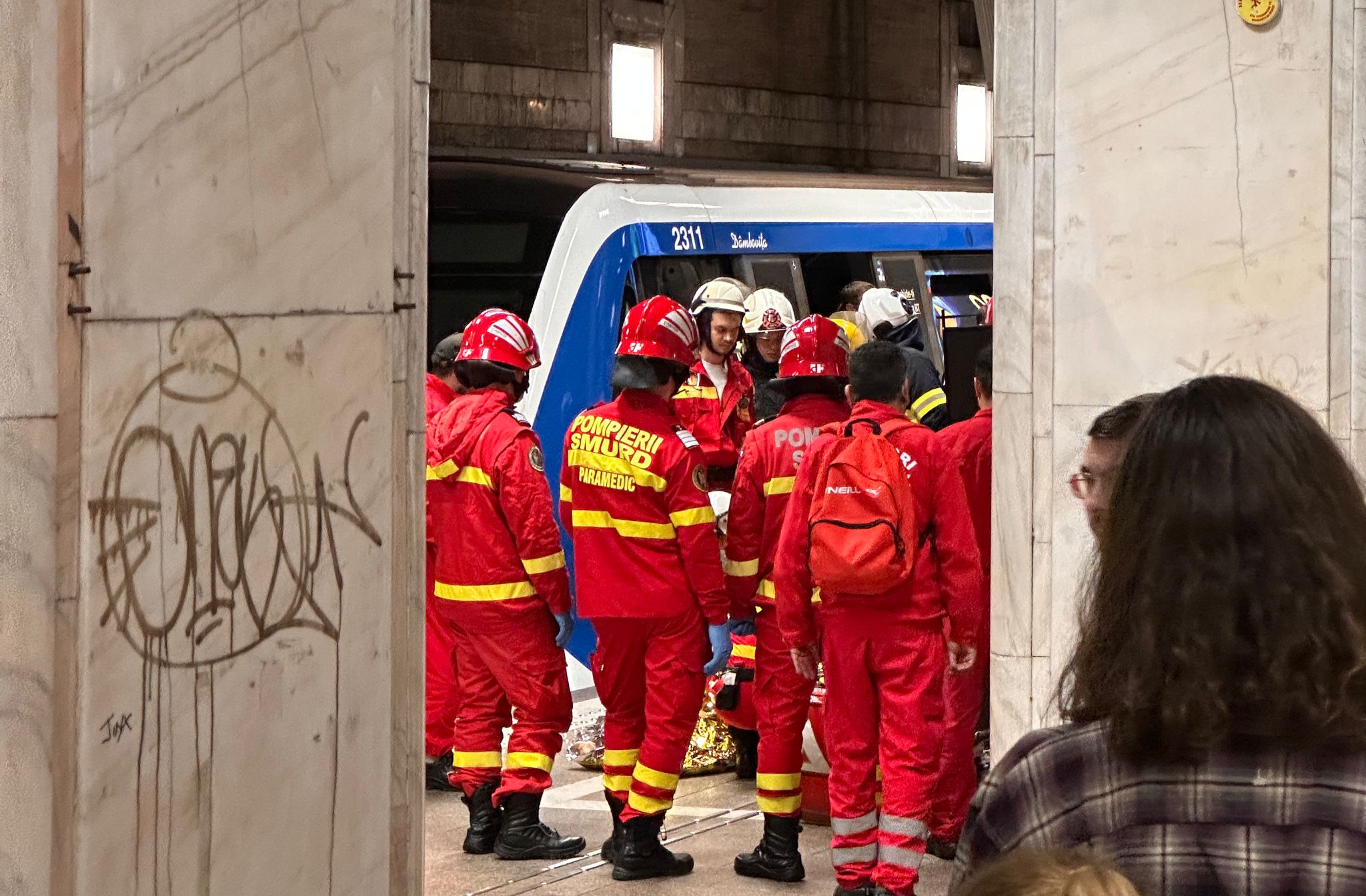 Circulaţia trenurilor de metrou pe Magistrala 1 a fost reluată în condiţii normale