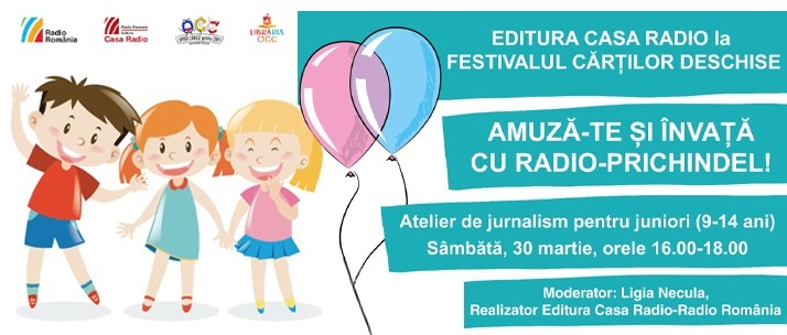 Editura Casa Radio, la Festivalul Cărţilor Deschise