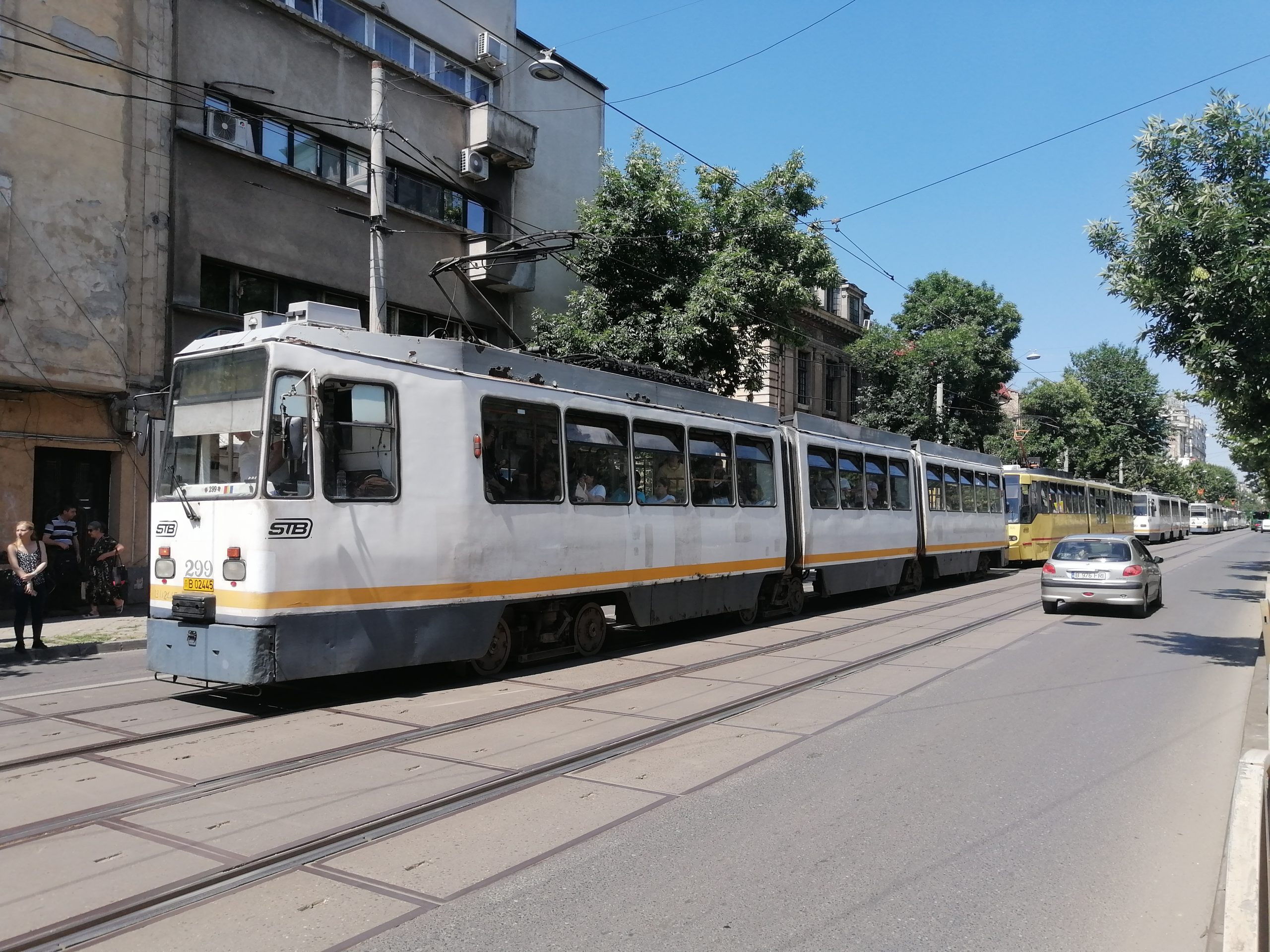 STB: Circulația tramvaielor 25, blocată pe tronsonul Bd. Preciziei – Răzoare, din cauza unui incident