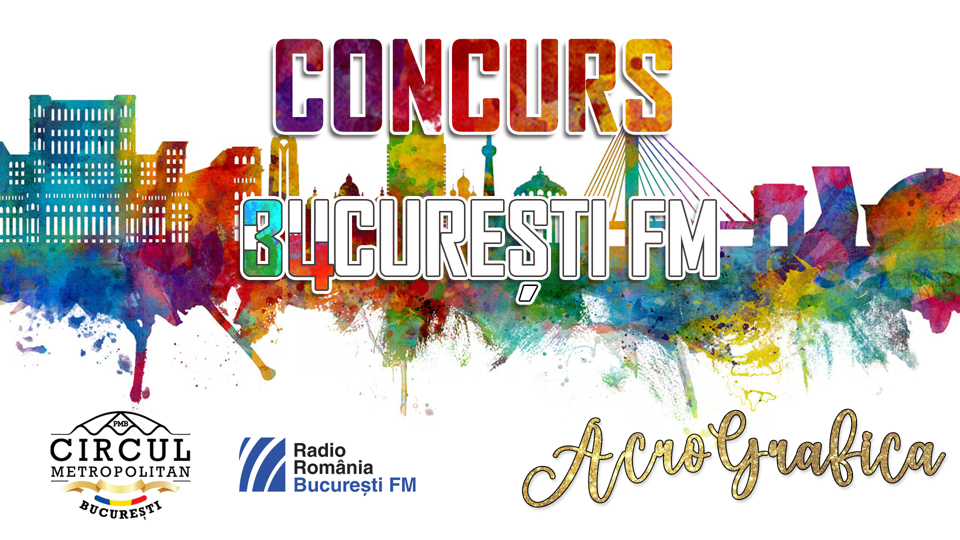 Regulamentul CONCURSULUI aniversar: Cât face București FM?