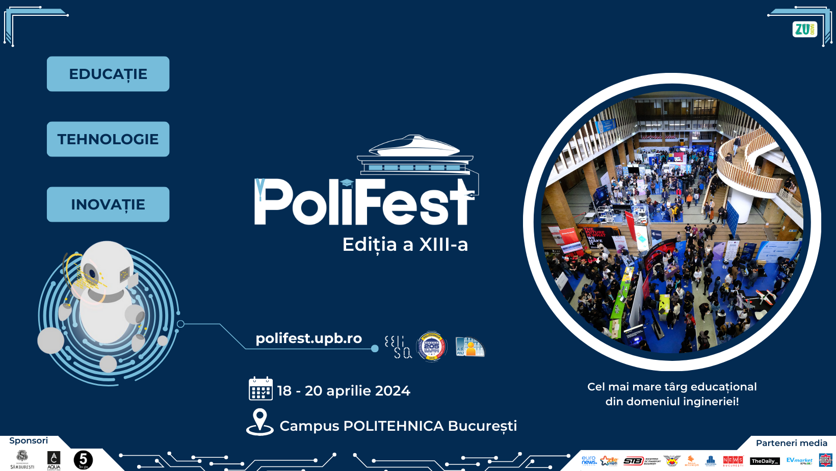 Politehnica organizează la sfârşitul acestei săptămâni cea de-a XIII-a ediţie a PoliFEST