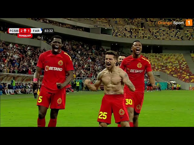 VIDEO: FCSB este CAMPIOANA României!