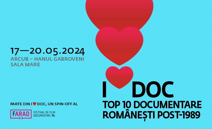 „I ❤ DOC”, o extensie specială a Festivalului Internațional de Film Documentar fARAD, sosește la București