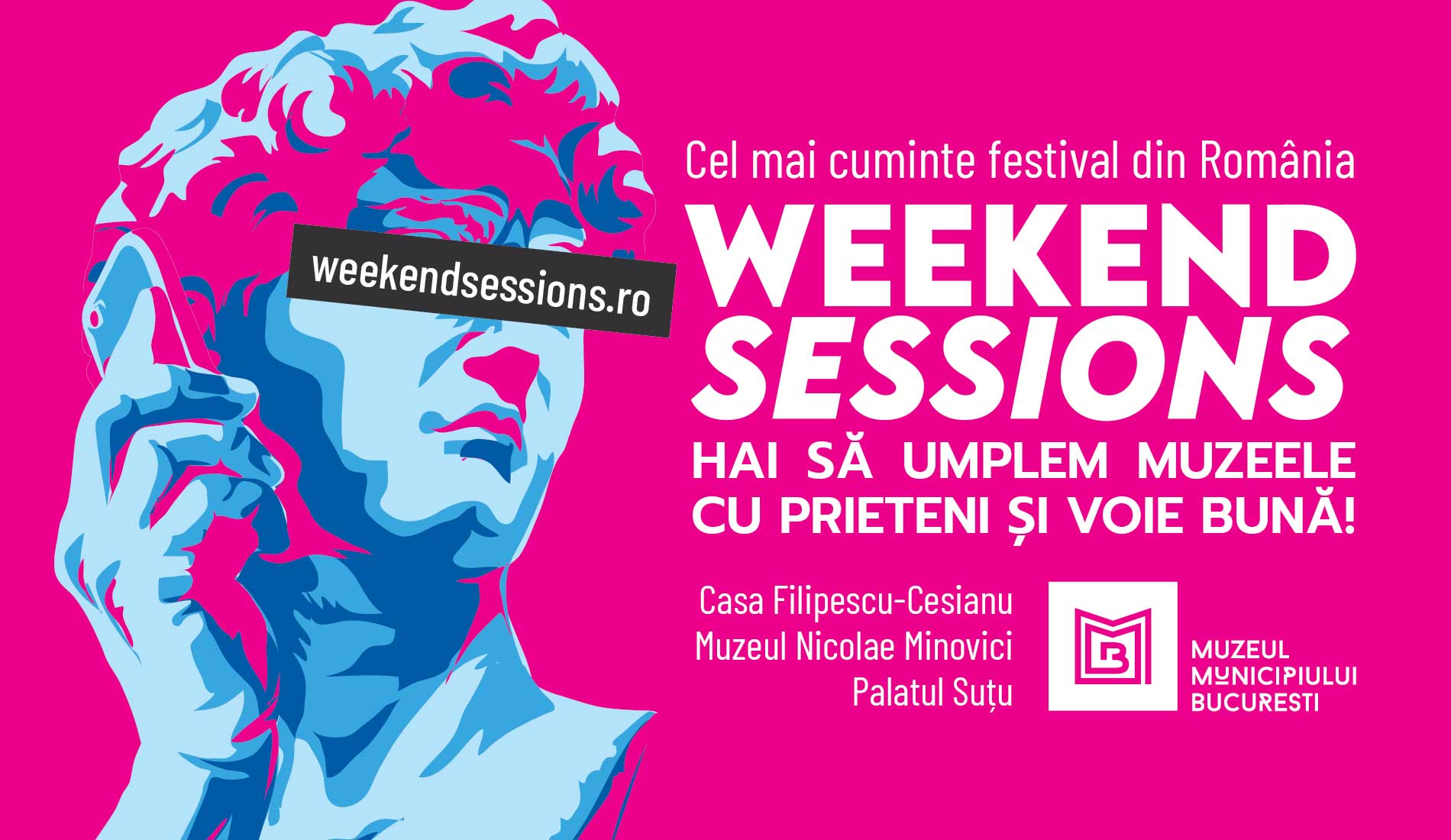 Weekend Sessions în muzee & grădini! Program weekend 18-19 mai