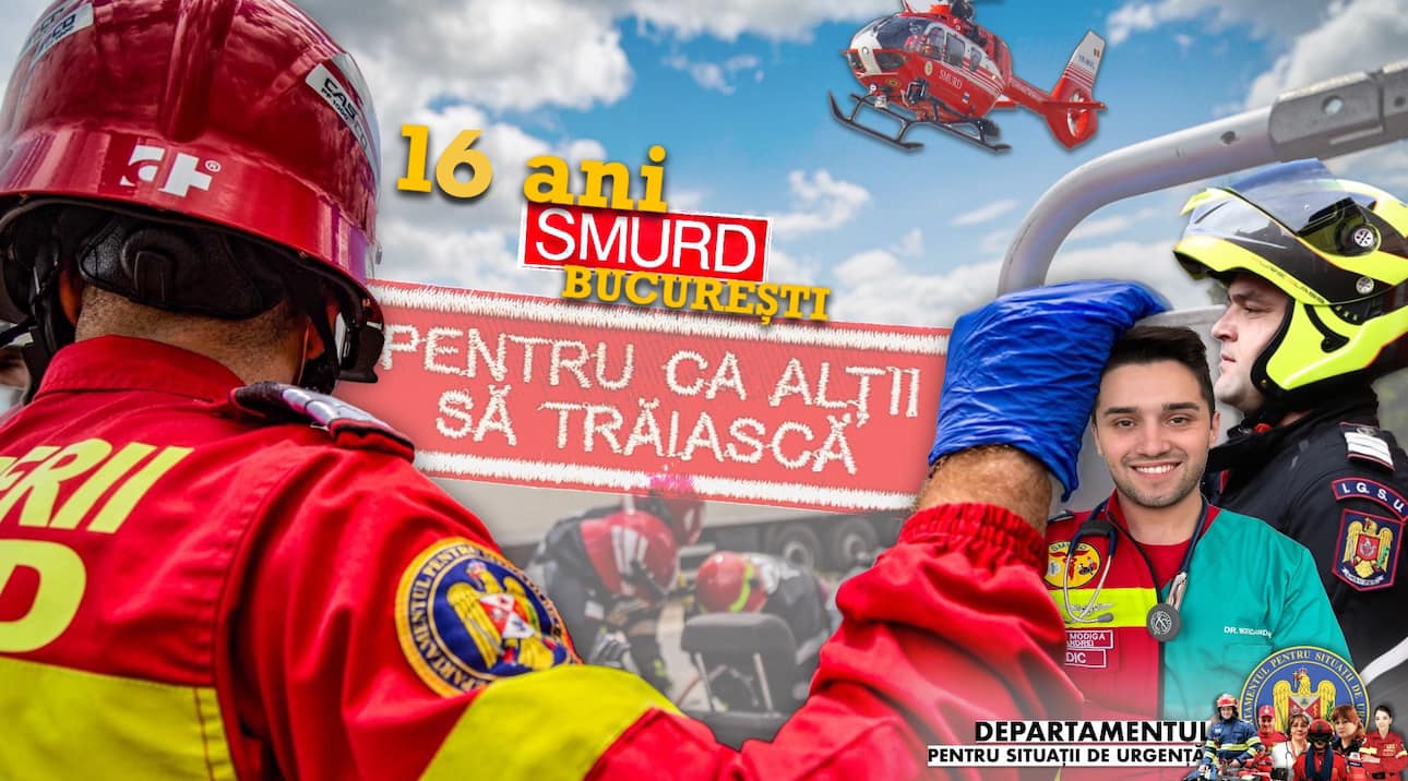 SMURD, 16 ani de activitate în București