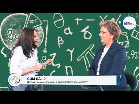 Cum să se comporte un părinte înaintea unui examen al copilului?