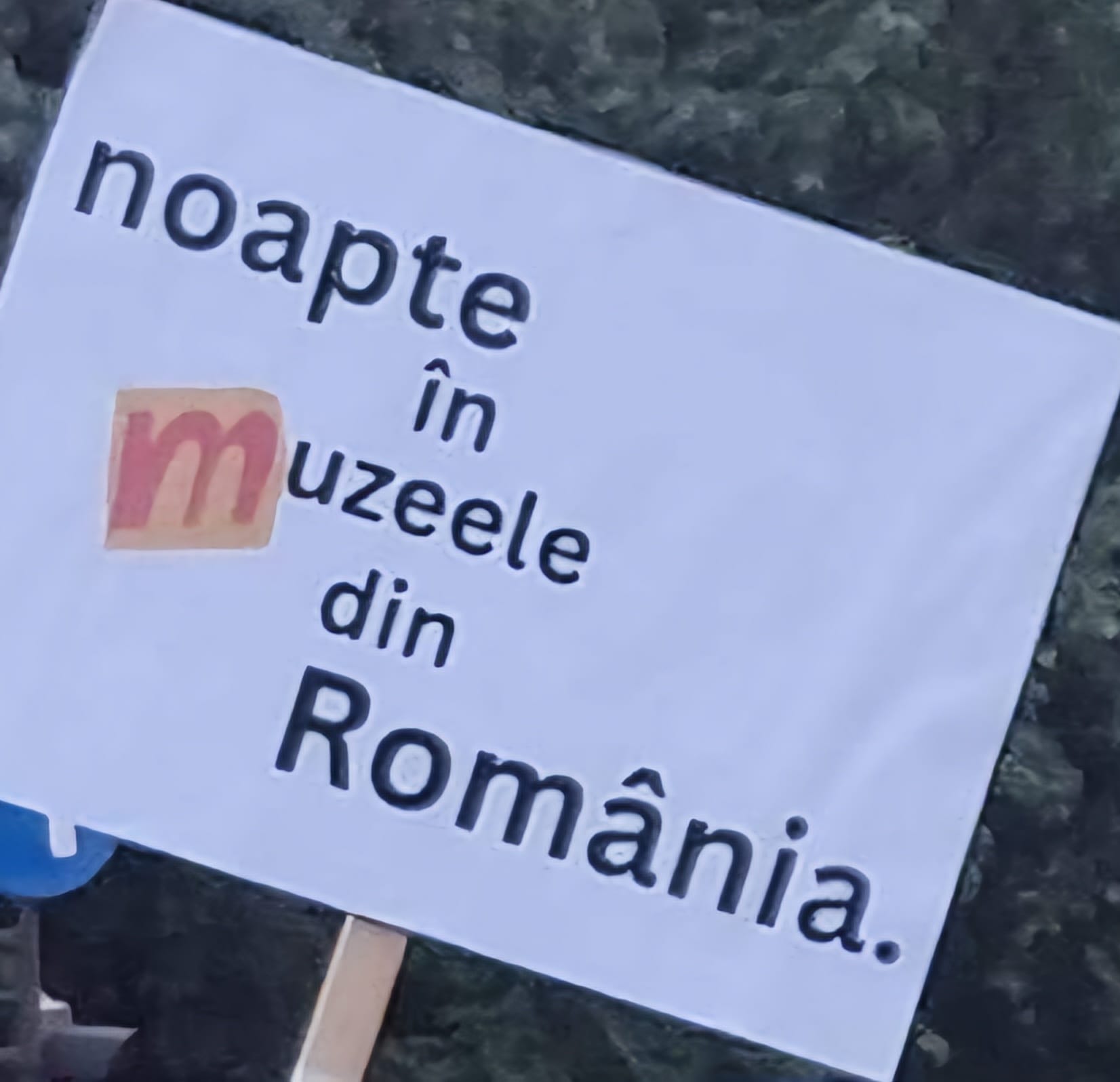 Protestul „Noapte în Muzeele din România” – în Piaţa Victoriei