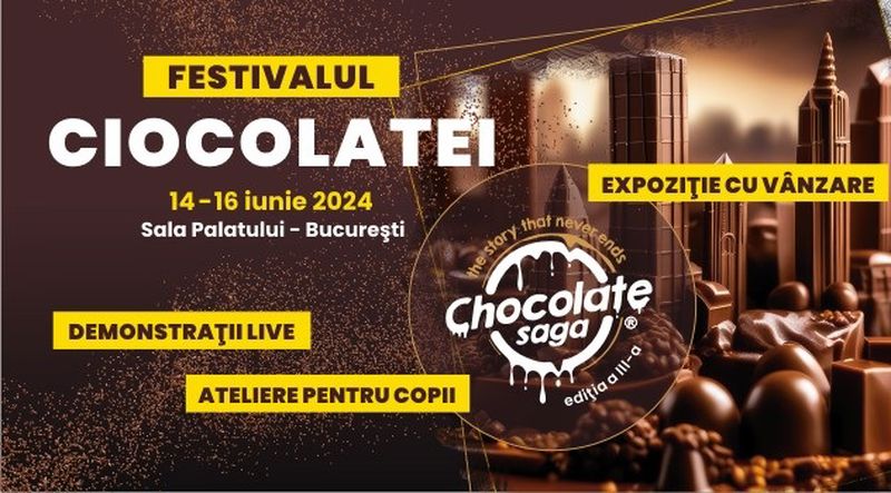 Chocolate Saga are loc în weekend, la Sala Palatului