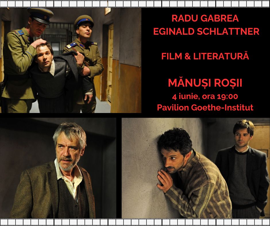 Filmul „Mănuși roșii”, regizat de Radu Gabrea, proiecție specială la Pavilionul Goethe-Institut, pe 4 iunie