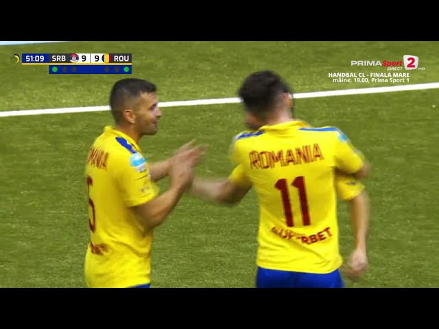 Minifotbal: România rămâne cu șase campionate europene, după ce pierde la loviturile de șapte metri finala cu vecina Serbia