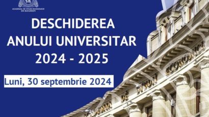 ASE începe luni anul universitar 2024-2025 cu un număr de peste 10.500 de boboci